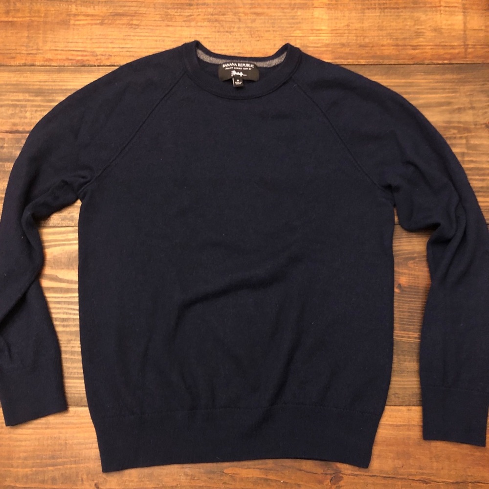 Banana Republic Baruffa Merino Crewneck Sweater
